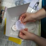 Майстер клас "Квіти з органзи" 12