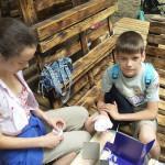 Майстер клас "Квіти з органзи" 13