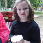 Майстер клас "Квіти з органзи" 15