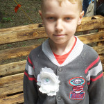 Майстер клас "Квіти з органзи" 2