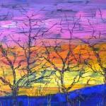 Кракелюрний пейзаж 2